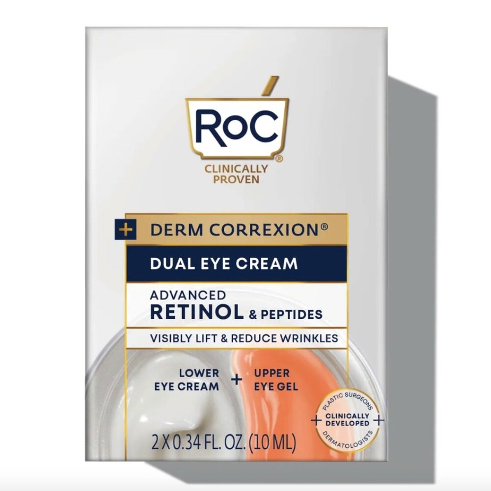 🆕 RoC Derm Correxion Dual Eye Cream with Advanced Retinol + Peptides